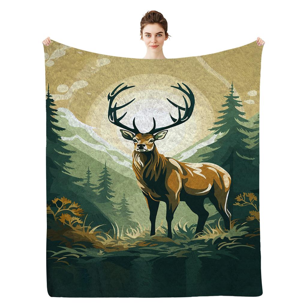 Hot Air Balloon Blanket Flannel Blanket Nap Blanket Blanket