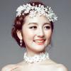 Elegant Bridal Headwear Luxury Flower BarrettesBridal Headwear Wedding Headdress  Hair Accessories