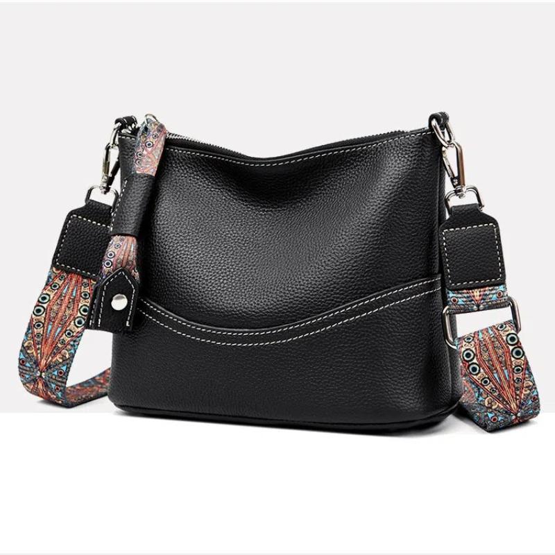 Luxus Designer Schulter Umhängetaschen Hochwertiges Leder Damen Taschen 2025 Mode Damen Handtaschen Umhänge Messenger Bag