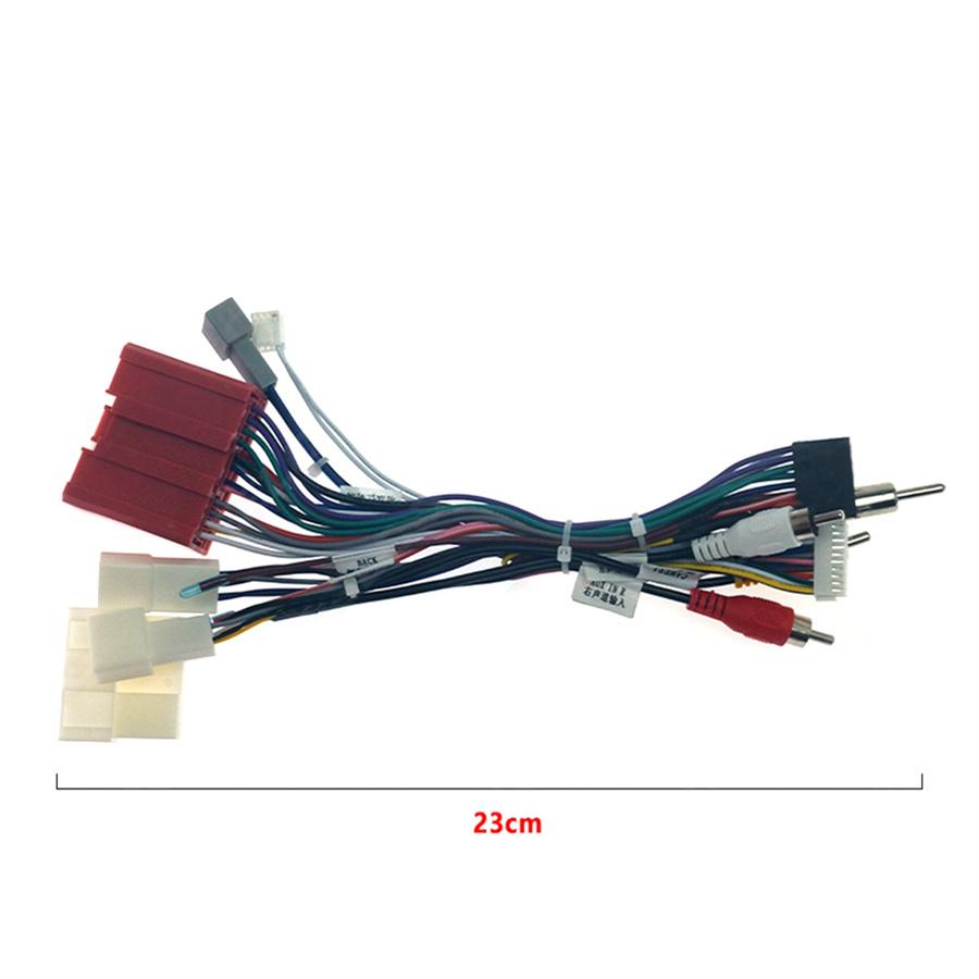 16 Pin Audio Wiring Harness With Canbus Box For Mazda 6 CX-5 Stereo Wire Adapter