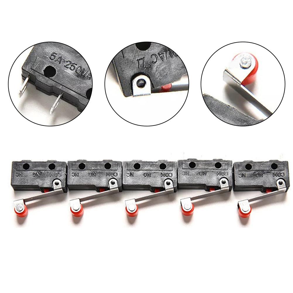 3Pin Switch Limit Door Switch Compact Dimensions High Rated Voltage And Current Plastic Shell Electronic Devices