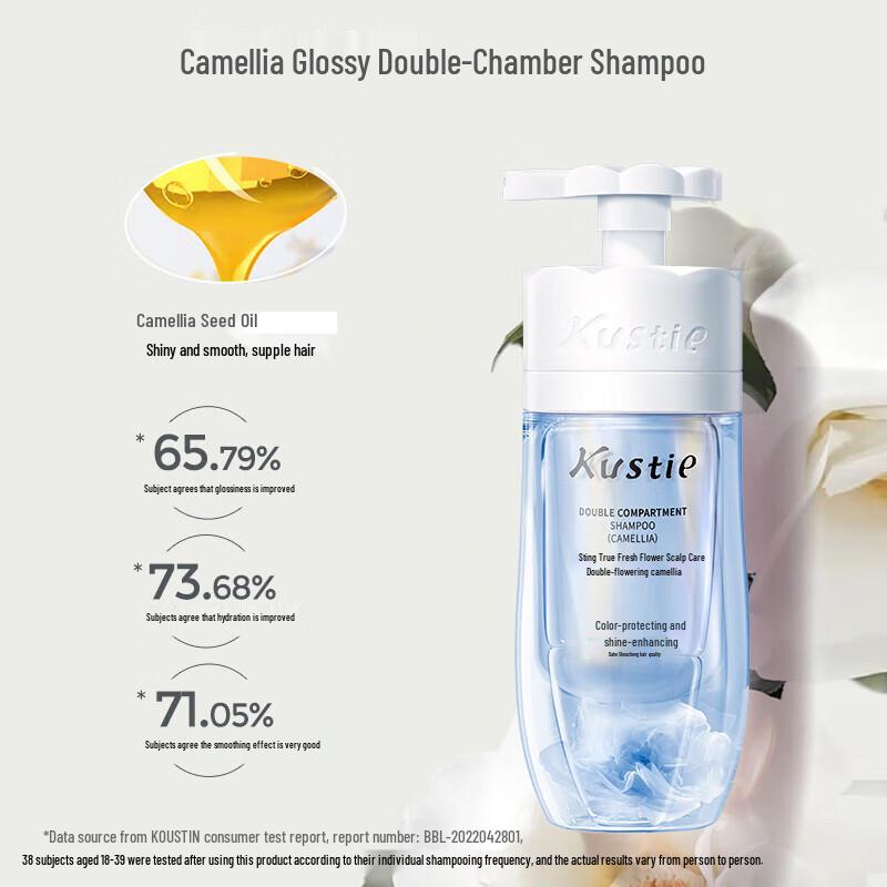 Kustie Camellia Dual-Chamber Shampoo