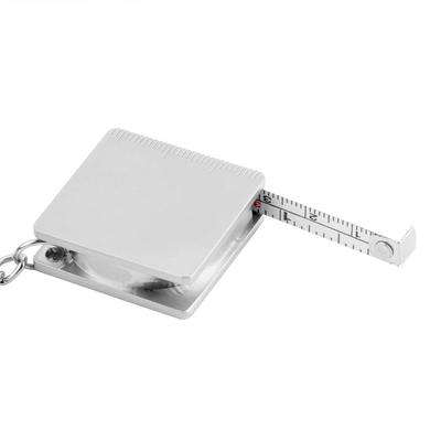 Portable Hot Sale 1PCS Popular Ruler Tape Measure Key Chain Key Ring Metal Multi-functional