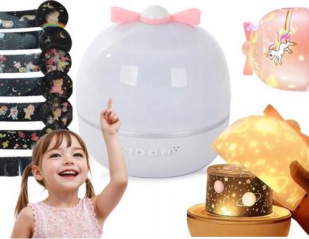 Night lamp for a child's room, star projector, decoration