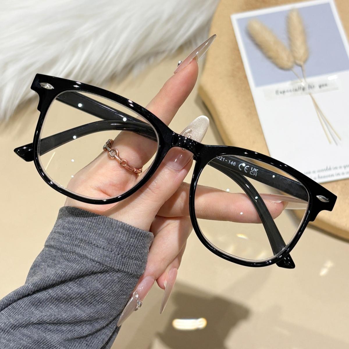 

reading glasses high-definition anti blue light middle-aged and elderly fashionable ultra light reading glasses comfortable +100