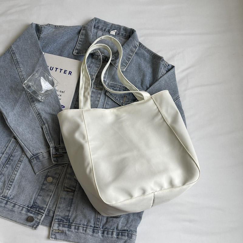 Large Capacity Shoulder Bag Color Block Women's Tote Bag