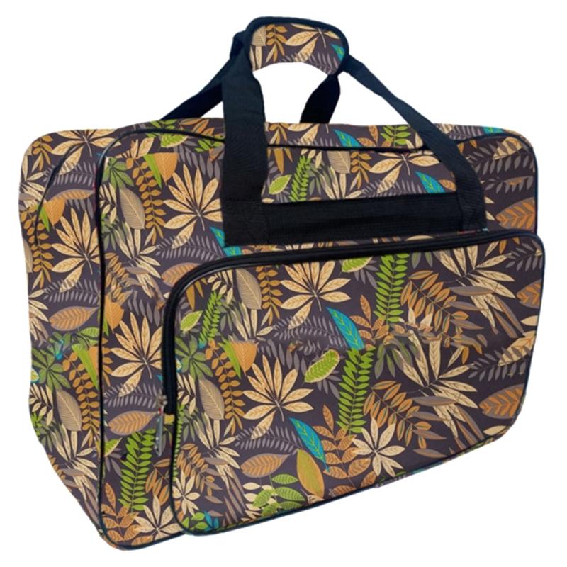 Multipurpose Sewing Machine Bag Spacious Sturdy Nylon Organizers with Handle for Easy Transport with Vibranting Color