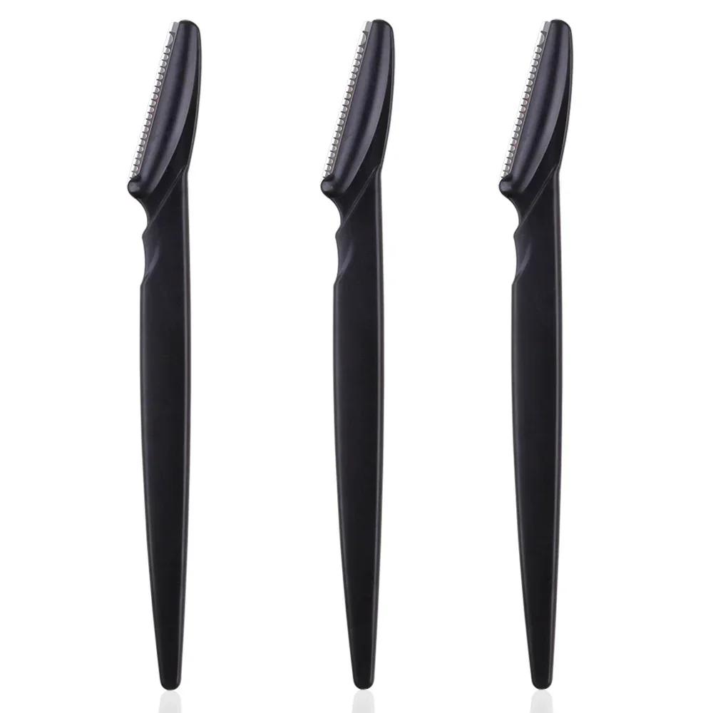3/10 Stück Augenbrauen-Epilation Haarentfernung Cutter Sicherheitsmesser Make-up Schaber Augenbrauen-Trimmer Klinge Damen Gesichtsrasierer Tragbar