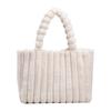 Autumn Winter New Collection Fashion Fur Velvet Bag Personality Simplicity Solid Color High Capacity Versatile Shoulder Bags