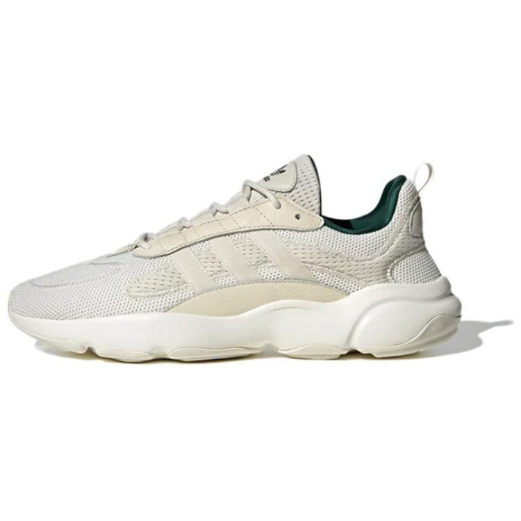 Adidas Originals Haiwee Round Toe Comfortable Breathable Low Top Lifestyle Casual Shoes Unisex Casual Shoes White ID0553
