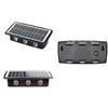 4/6/8LED Solar Wall Lights Waterproof Outdoor Garden Lighting Landscape Spotlights for Villa Courtyard Pathway Illumination