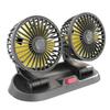 24V/12V Dual-Head Silent Electric Cooling Fan for Minivans & Trucks