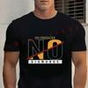 Men‘s’ T-shirt High Quality Funny Cotton No Presure No Diamonds Graphic Motorcycle Tee Casual O-neck Male For Men Hip Hop Tops