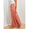 Wide Leg Drawstring Pants, Casual Loose Slant Pockets Pants For Spring & Summer, Women's Clothing