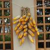 Farmhouse Veggie & Fruit Skewers with Corn, Chili, Garlic, and Peanuts - Perfect for Restaurant Decor