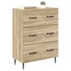 Drawer Cabinet Sonoma Oak 66 x 34.5 x 89.5 cm