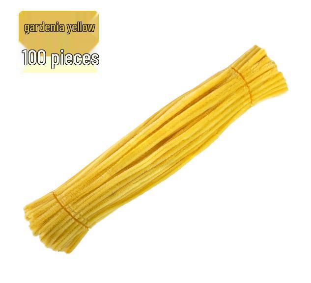 Youyou Tiger Twist Stick Handmade Super Soft Chenille Stems Educational Craft Materials for Macarons