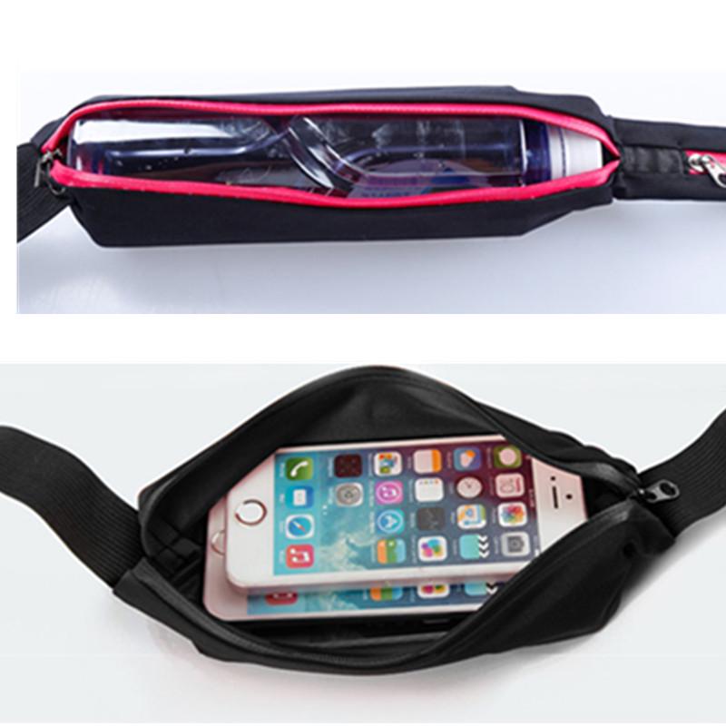 Водонепроницаемая поясная сумка с двойным карманом — фото 4