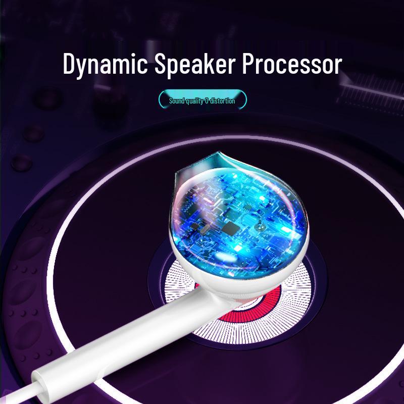 In-Ear Wired Computer Headphones with 2-3 Meter Cable & Microphone for Live Streaming