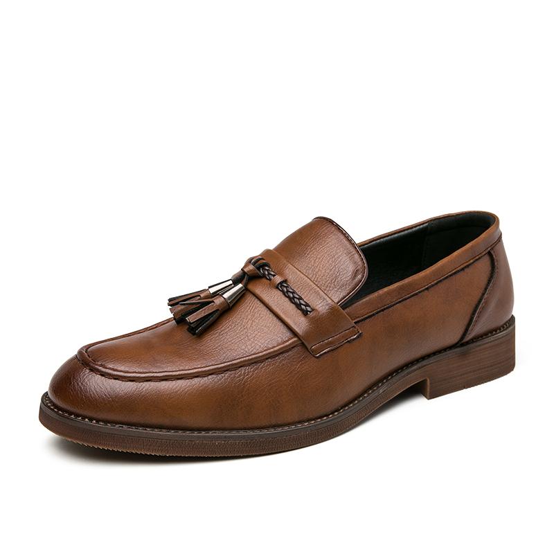 Fashion Hot Selling En's Loafers Europe America Soft Soles Comfortable Men's Formal Shoes Men's Genuine Leather Casual Shoes