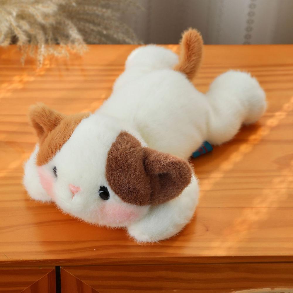 Fluffy Rabbit Plush Doll Lying Posture Stuffed Panda Doll Cute Simulation Animal Toy  Christmas