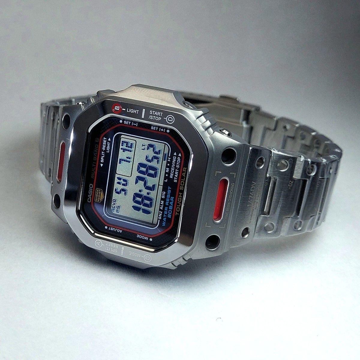Used New exterior G-SHOCK GW-M5610U Full metal custom Radio solar