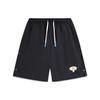 Li Ning Bad Five Seven Cities Collaboration Hood Label Straight Loose Casual Shorts Men Shorts Black AKST841-2
