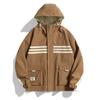 8XL Large Hooded Jacket for Men Handsome and Versatile Loose Fit