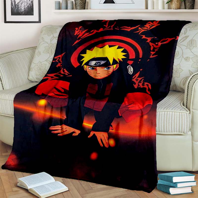 Naruto-Decke, klassische warme Decken für Zuhause, Schlafzimmer, Wohnzimmer, Liege, Couch, Sofa, Dekoration