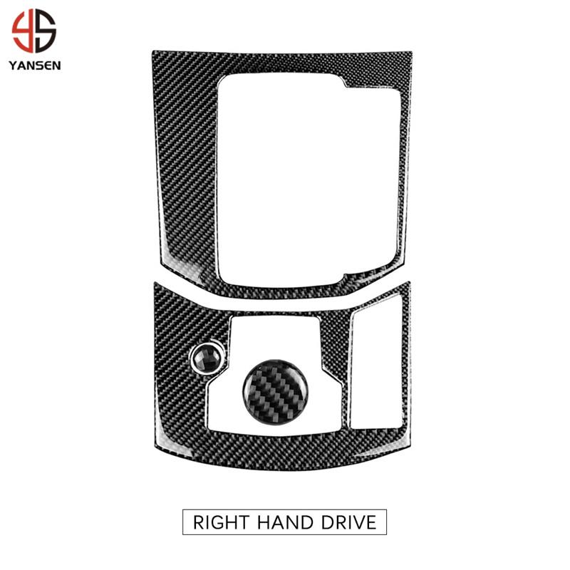 Car Center Control Gear Panel Cover Trim Carbon Fiber Sticker for Mazda CX5 2017-2024 Car Accessories