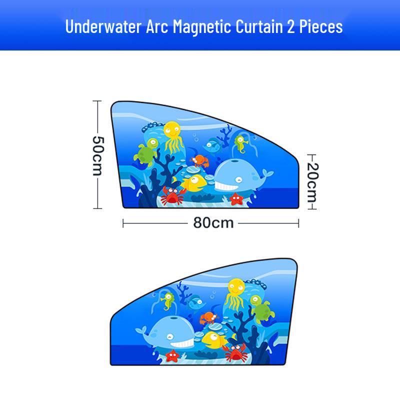 Cartoon Car Sunshade Umbrella for Front Windshield - Heat Insulation Protection