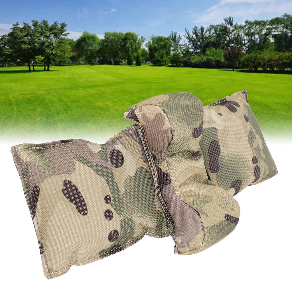Gun Rest Bag Camouflage 600D Oxford Tuch Stabile Unterstützung Stoßdämpfender Gun Sandsack für das Training