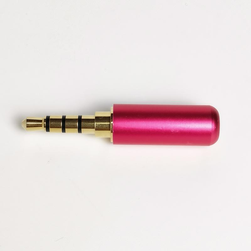 4/20/40pcs 3.5mm Stereo TRRS (4-Pole) Solder Plugs - Gold Plated AUX Audio Connectors for DIY Headphone Repair