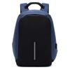 Men's Large Capacity Travel Backpack - Rechargeable & Simple Design for Students and Business