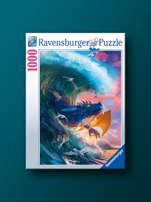 R173914_Dragon Riding the Waves_1000 Pieces Jigsaw Puzzle