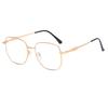 New Sven metal myopia glasses frame men can be equipped with optical myopia frame men's large frame anti-blue light flat mirror HC
