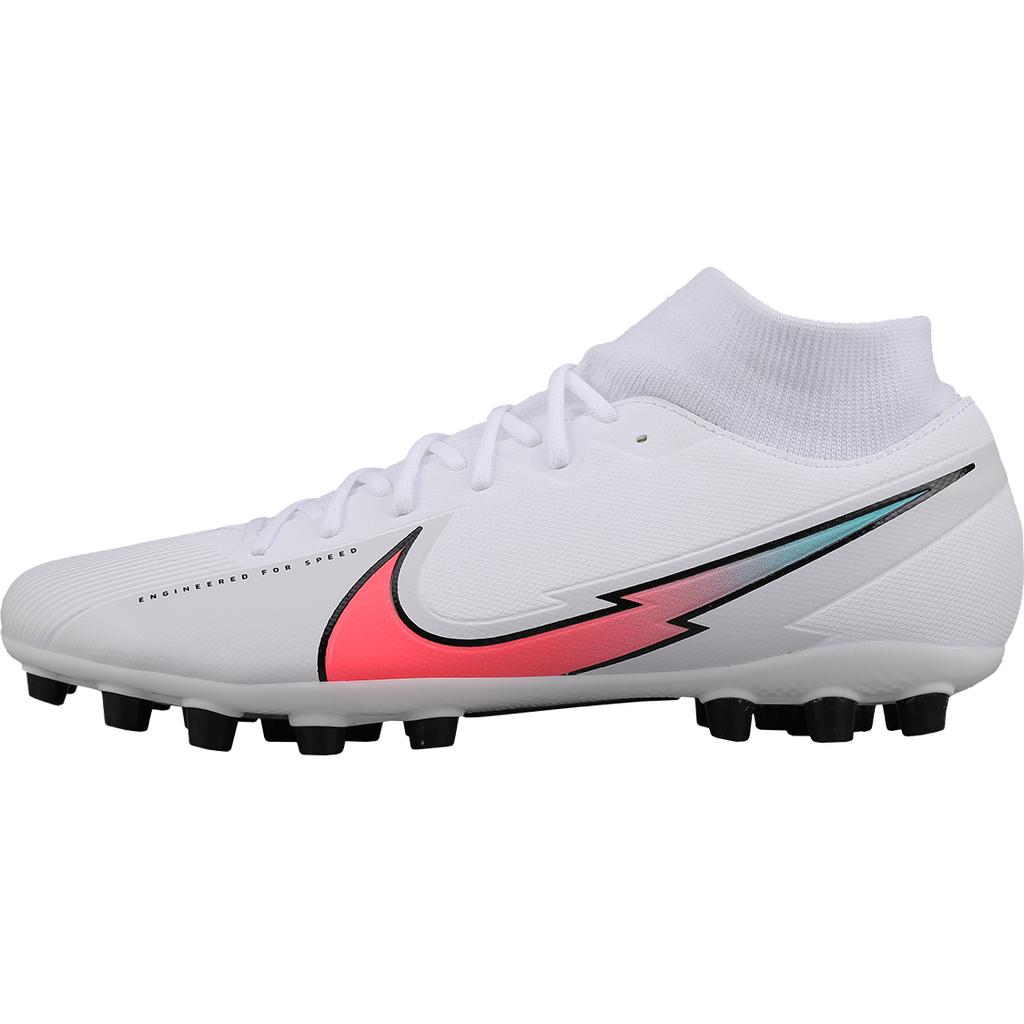 New Nike Mercurial Superfly 7 Academy Ag White Flash Crimson BQ5424-163