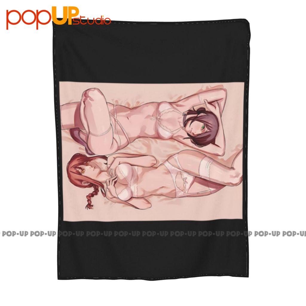 Bom Devil Reze Control Makima In Lingerie Chainsaw Ultra-Soft Blanket Quilt Winter Sofa Cover Bed Covers