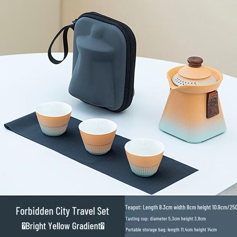 

Portable Palace Style Travel Tea Set