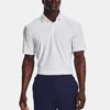 Under Armour Luxe Polo Shirt 'White' Men's 1377362-100