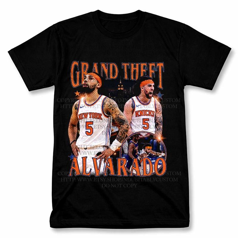 Jose Alvarado Vintage Basketball Fan Graphic T Shirt S-5XL S