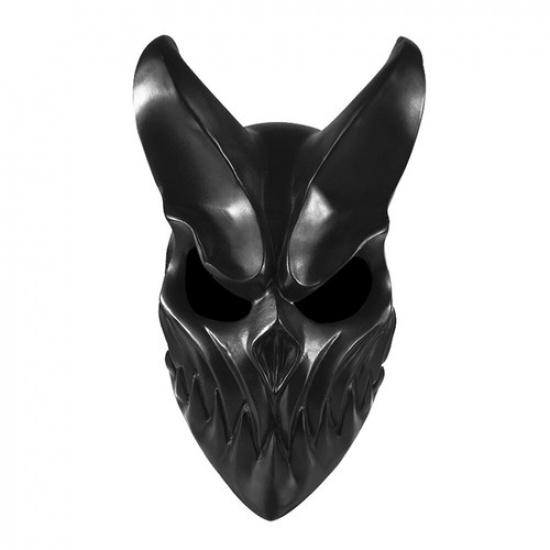 Demon Latex Mask Slaughter To Prevail Devil Darkness Demolisher Gold Black