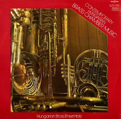 LP Schallplatte MAGYAR RÉZFÚVÓS EGYÜTTES - Zeitgenössisches Ungarisches Blechbläser-Kammerensemble SLPX11811 Hungaroton 1976 Ungarn Klassisch Gebraucht