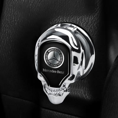 Osłona przycisku startu silnika samochodu Naklejka dekoracyjna na przycisk stopu Dla Mercedes Benz Klasa B/C/E/S Klasa A C200L GLC GLK E4