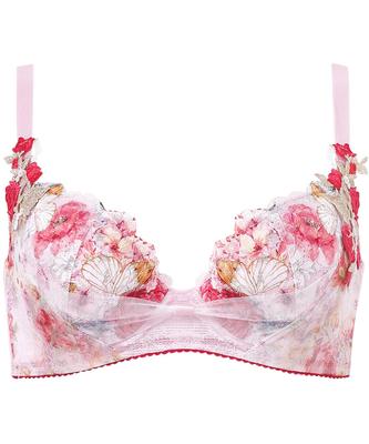 Bra Bra with Neat High Armpit Slimming Keeps Cleavage Even When Fits Up To G Large Size PI G70 [Wacoal] [Ribbon Armpits] Design, Silhouette, Moving,