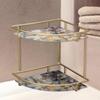 Decorative Holder Display Rack Corner Top Organizer for Bathroom, Room, Vanity, Office