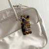 Multipurpose Comb Key Holder Hair Accessory Lightweight Acrylic Alloy Hair Grooming Keychain  For Gift Giving