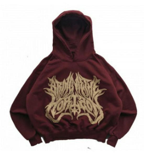 

Ретро толстовка с капюшоном с принтом AB в стиле Харадзюку, 2025 M