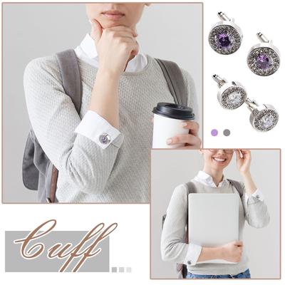 New Cufflinks- Diamond Fashion French Cufflinks- Cuff Nail Cuffs