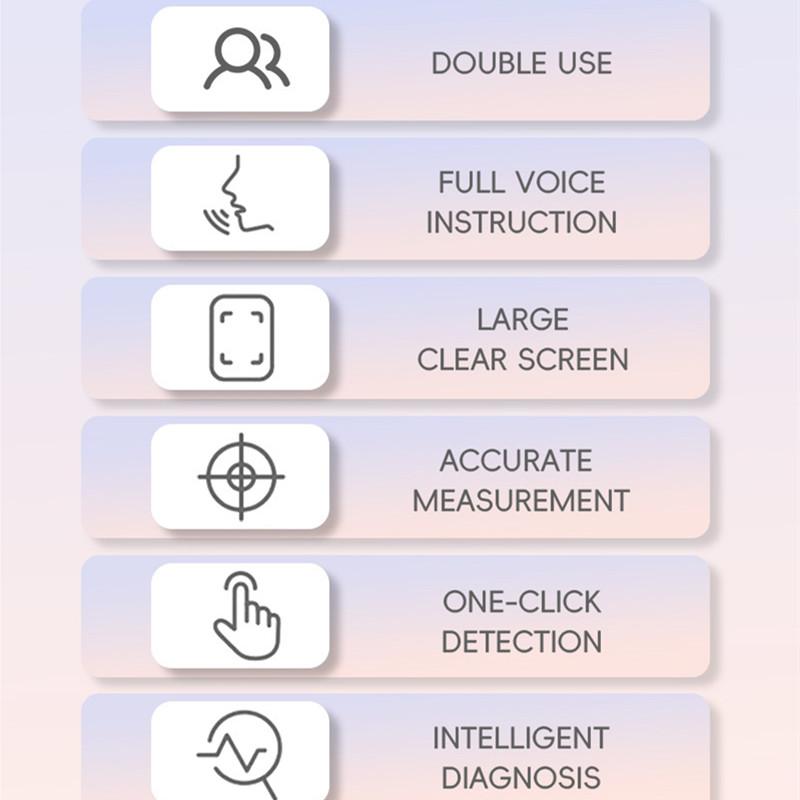 Automatisches Blutdruckmessgerät für den Oberarm, großer Bildschirm mit LED-Hintergrundbeleuchtung, automatisches digitales Blutdruckmessgerät, einstellbare Blutdruckmanschette, Tonometer